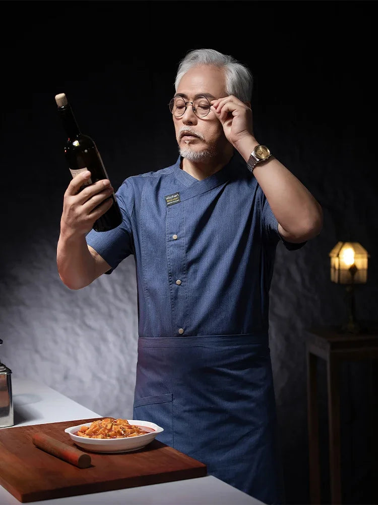 Costume da Cuoco per Uomo Divisa Chef Servizio Ristorazione - immagine 12