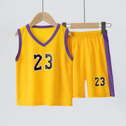 Tuta da basket estiva per BAMBINI Gilet sportivo ragazzi e ragazze Pantaloncini - immagine 13