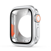Custodia protettiva per schermo per Apple Watch 45mm 44mm 40mm 41mm Custodia rigida per paraurti anteriore posteriore per PC iwatch 9 8 7 SE 6 5 4 Cambia in Ultra - Campeda