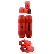 Set Protezioni Arti Marziali – Parastinchi, Guanti & Fasce per Taekwondo, Karate, Boxe & MMA - Campeda