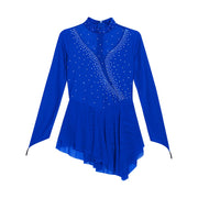 Ragazze Figura Pattinaggio su ghiaccio Vestito da balletto Palcoscenico Costume di - immagine 5
