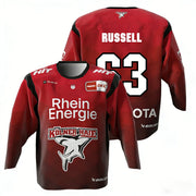 Köln Haier MacLeod Maglia da Hockey su Ghiaccio Tedesca 89 Russell DEL Genitore-Figlio - immagine 11