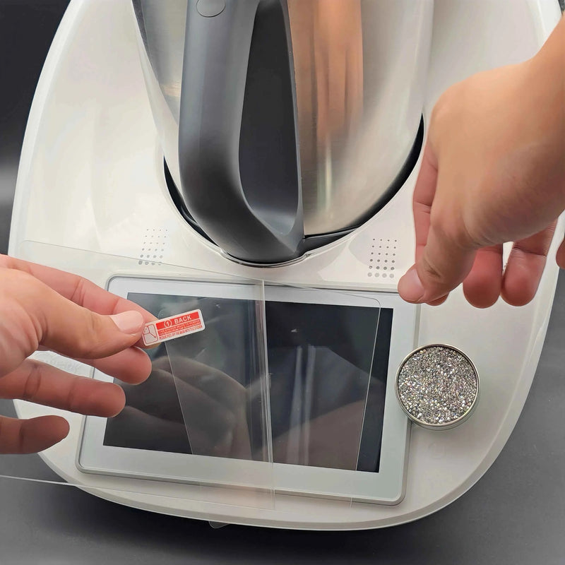 2 pezzi compatibili con Thermomix TM7/TM6 protezione schermo vetro temperato ad alto allumina frullatore accessori da cucina pellicola protettiva