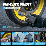 Pompa Elettrica Portatile per Biciclette Carsun Gonfiatore Wireless Pneumatici - immagine 2