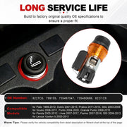 Kit accendisigari 12V 8227.C8 759155 per Fiat 500 Palio 1998-2012 Doblo Linea Punto - immagine 4
