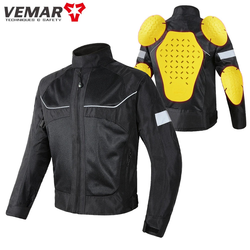 Giacca da Moto Estiva Traspirante per Uomo e Donna