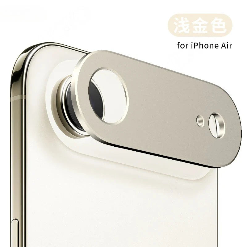 Protezione obiettivo in metallo per iPhone Air 17Pro