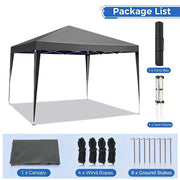 Gazebo da Giardino Pieghevole 3/2 Metri Pergola – Treppiede - immagine 10