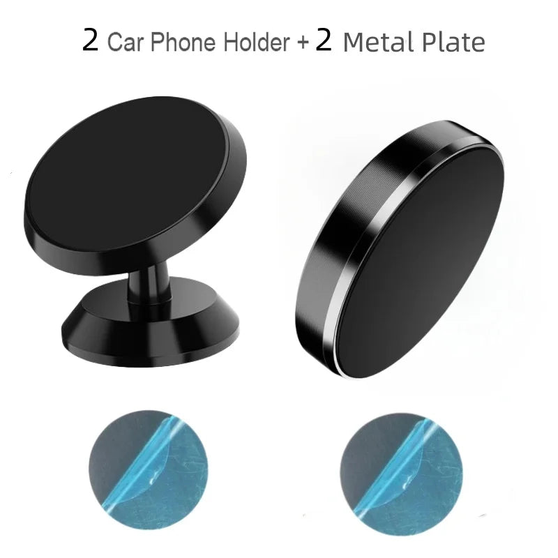 Supporto magnetico per telefono auto universale iPhone Xiaomi Huawei Samsung Adesivo - immagine 19