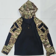 Tute tattiche da uomo Abbigliamento paintball all'aperto Uniforme tiro Combattimento - immagine 7