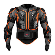 Giacca Protettiva Moto HEROBIKER – Armatura Motocross Antiurto con Protezioni Schiena Petto Spalle (S-5XL) - Campeda