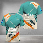 T-shirt da tennis a rapida asciugatura uomo abbigliamento estivo per padel - immagine 9