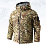 M65 Parka invernale da uomo giacche tattiche –30 Giacca militare riscaldante mimetica - immagine 8