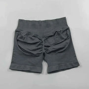 Pantaloncini da Yoga per Fitness | Pantaloncini sportivi da donna da 4,5 pollici per corsa ed esercizio, alternativa di qualità ai marchi più famosi, abbigliamento da palestra senza cuciture modellante.