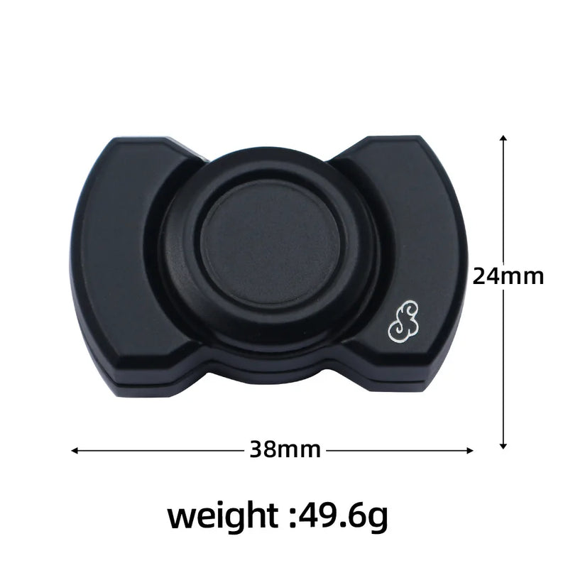 Divertimento 3-in-1 Gioco EDC Fidget Toys Personalizzato Scheletro Fantasma Fidget Spinner Lega Fidget Slider Giocattolo di Rilascio di Stress Suono Moneta Giocattolo