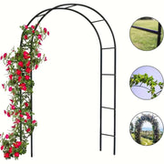 Arco da giardino in metallo arrampicata su prato – Confezione da 1 – di nozze