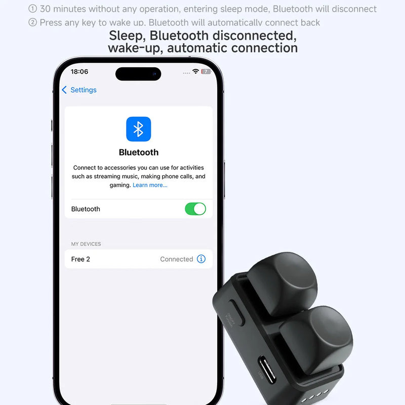 2025 Tastiera Doppio Pulsante E-book Page Turner Per Tablet Telefono Mobile Blue Tooth Telecomando Scorri Visi brevi per Android/IOS