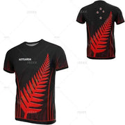 Divertente RUGBY T Shirt Abbigliamento Uomo Estate Casual Traspirante Manica corta 3D - XJ-2201 XXS - immagine 31