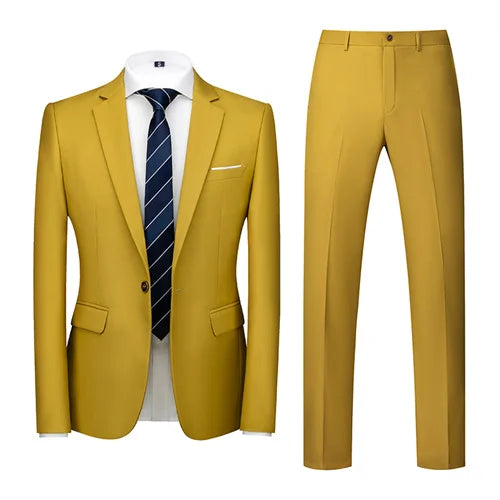 22 colori monopetto abiti da sposa formali abbigliamento uomo moda semplice Business - immagine 19