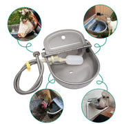 1 Set Ciotola Automatica per Mucca Tubo Alimentatore d'Acqua in Acciaio Galleggiante - immagine 4