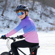 Maglia Ciclismo Invernale CINESSD per Bambini Maniche Lunghe - immagine 6
