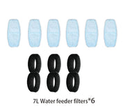 6/12 pezzi distributore automatico di acqua filtri speciali per alimentatore d'acqua - immagine 10
