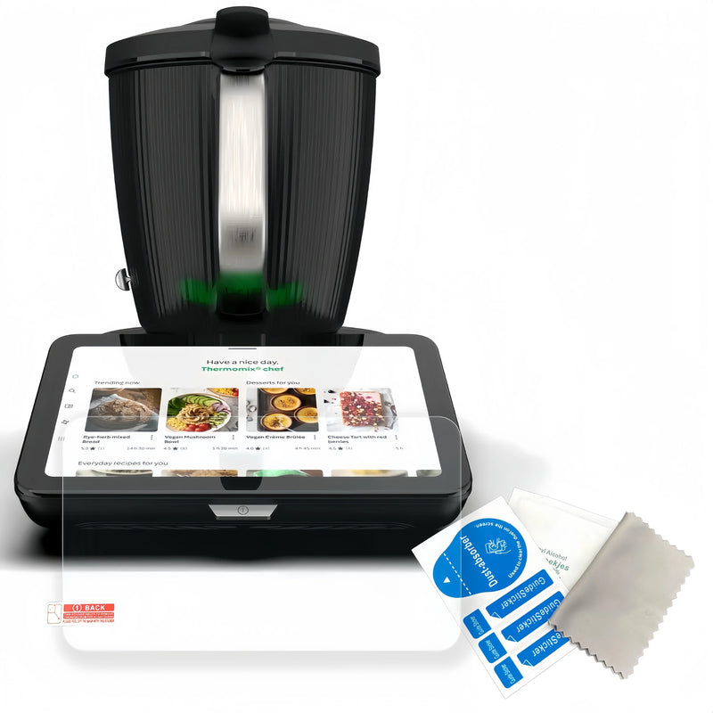 2 pezzi compatibili con Thermomix TM7/TM6 protezione schermo vetro temperato ad alto allumina frullatore accessori da cucina pellicola protettiva