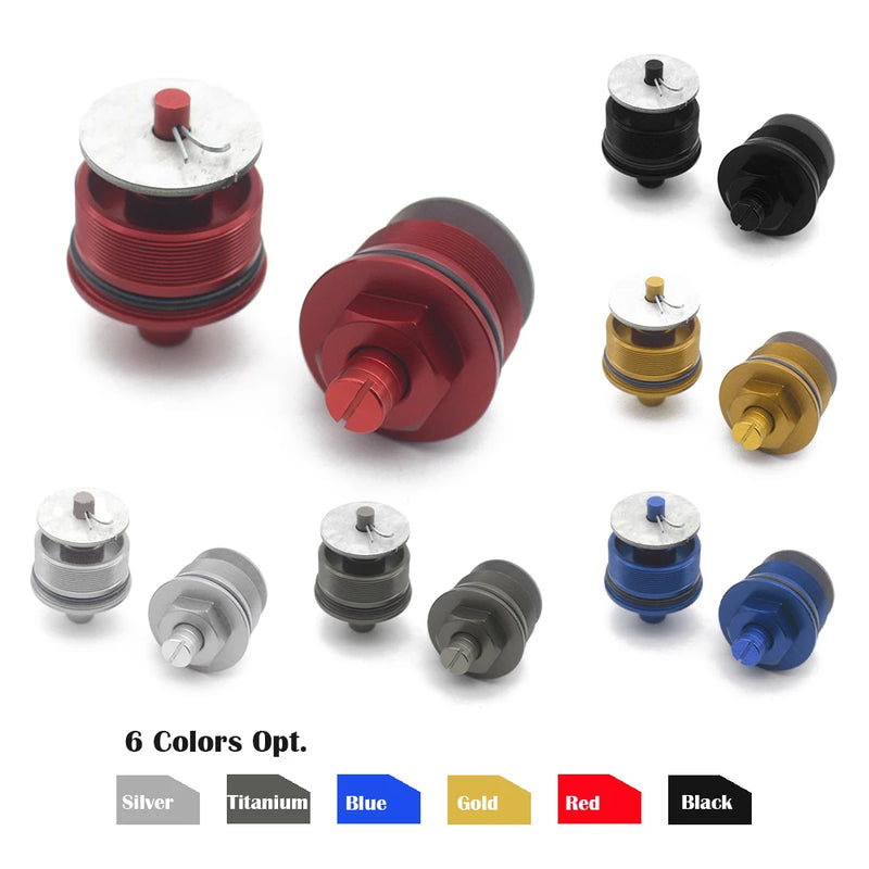 Regolatori Precarico Forcella 41mm per Honda CB400 – Tappi Ammortizzatore Anteriore CNC in Alluminio, Accessori Moto - Campeda