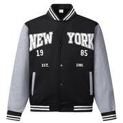 Giacche da Baseball Stile American College Abbigliamento Streetwear Uomo - immagine 7