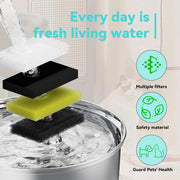 6/12 pezzi distributore automatico di acqua filtri speciali per alimentatore d'acqua - immagine 9