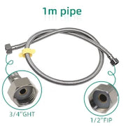 1 Set Ciotola Automatica per Mucca Tubo Alimentatore d'Acqua in Acciaio Galleggiante - immagine 7