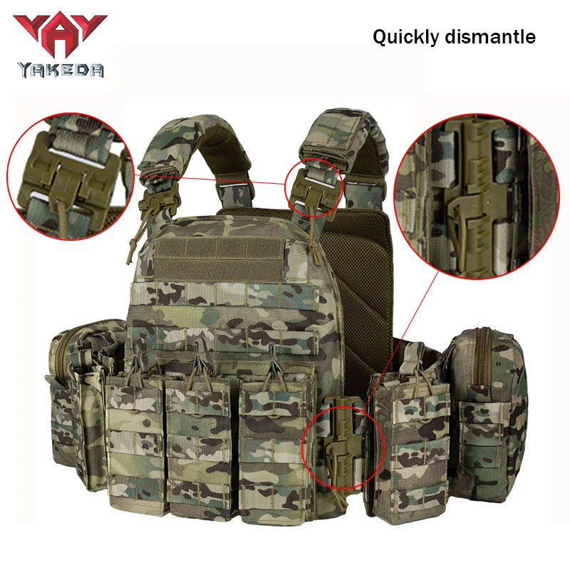 YAKEDA Gilet da allenamento per smontaggio rapido - immagine 14