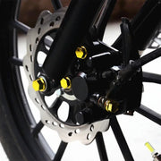 Kit Copri Viti Moto 30 Pezzi – Tappi Decorativi Bulloni 0.8-1.4 cm, Copri Dadi Colorati per Yamaha, Honda e Scooter - Campeda
