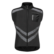 Gilet Ultraleggero WOSAWE Antivento per Moto Abbigliamento Ciclismo - Black EU M (ASIA L) - immagine 6