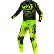 Kit Motocross FXR 2025 – Completo Maglia + Pantaloni Enduro MX, Set Abbigliamento Moto Off-Road Unisex - Campeda