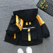 Cappotto per neonato Primavera Autunno Moda Ragazzi Uniforme da baseball Regalo di - immagine 3