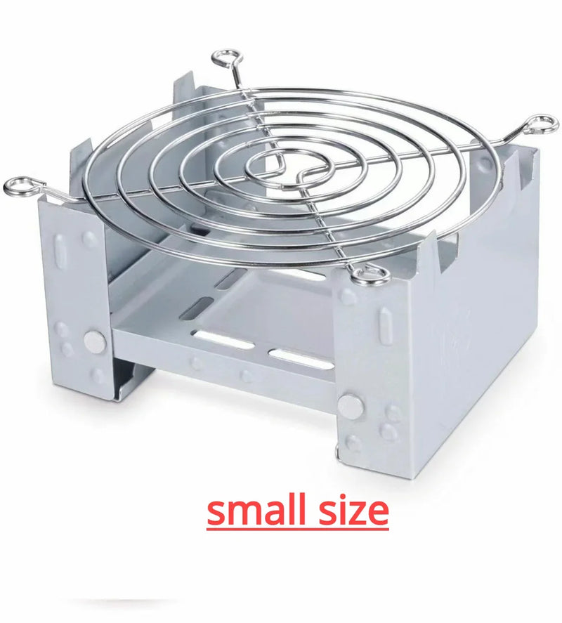Fornello ad Alcol Pieghevole da Campeggio – Mini Stove Portatile per Outdoor, Trekking & BBQ