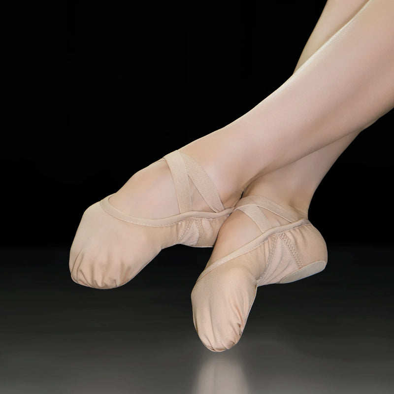 Scarpe da Balletto Donna e Bambina – Pantofole Danza con Suola Divisa Traspiranti