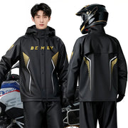 Completo Impermeabile per Uomo e Donna Moto Abbigliamento Esterno Adulti - immagine 6