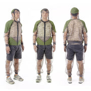 Outdoor Mosquito Repellent Suit Bug Jacket Mesh abiti con cappuccio pesca giacca da - immagine 3
