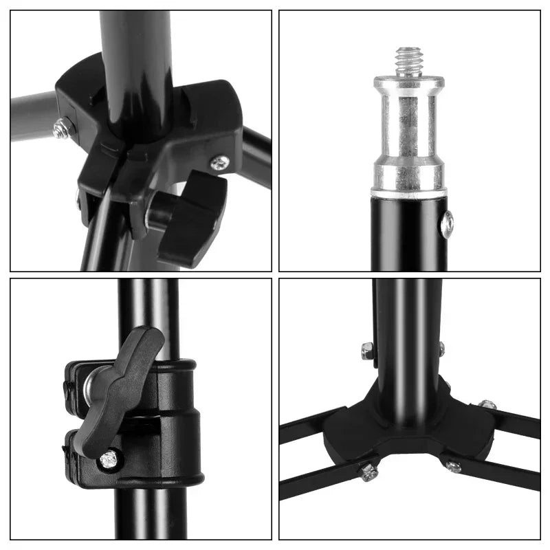 Treppiedi per selfie da 200/170/150/55 cm in alluminio - immagine 3