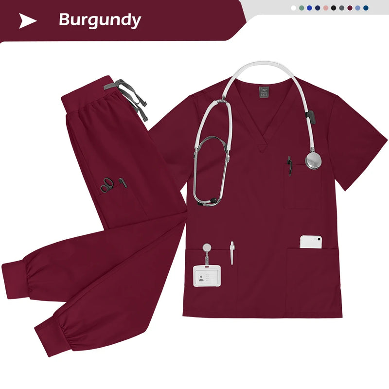 Set Uniforme Infermiera all'Ingrosso Divisa Medico Infermieri Dentisti Ospedalieri - immagine 18