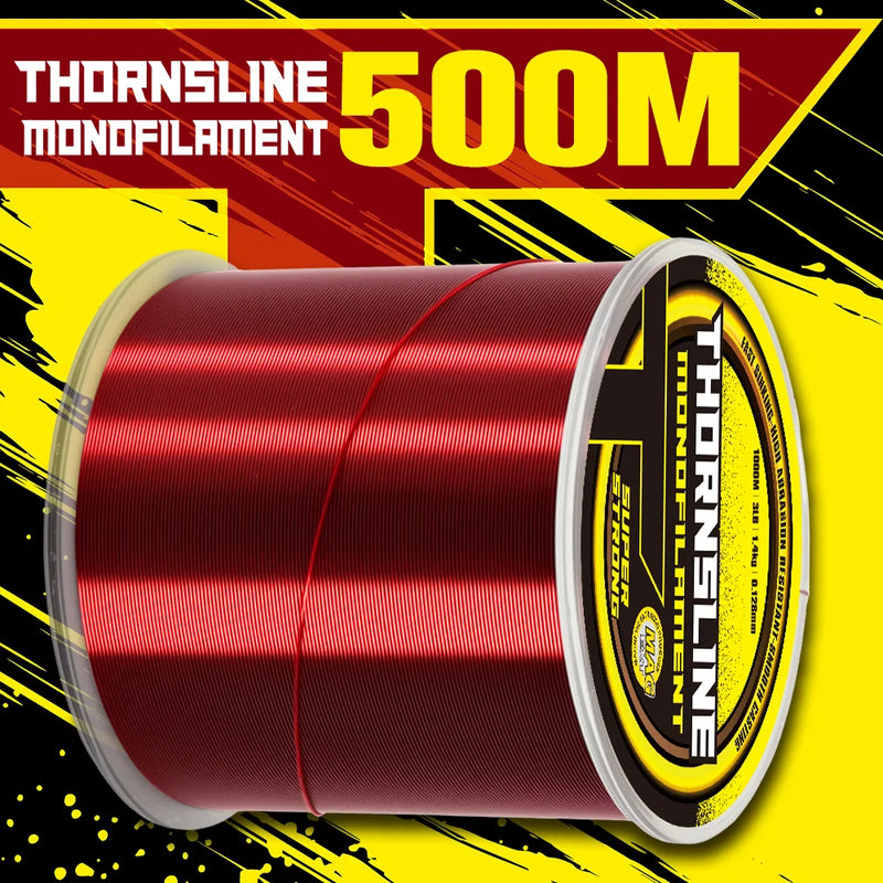 Thornsline 500M 1000M Lenza da pesca in nylon Monofilamento ad alta resistenza - immagine 12