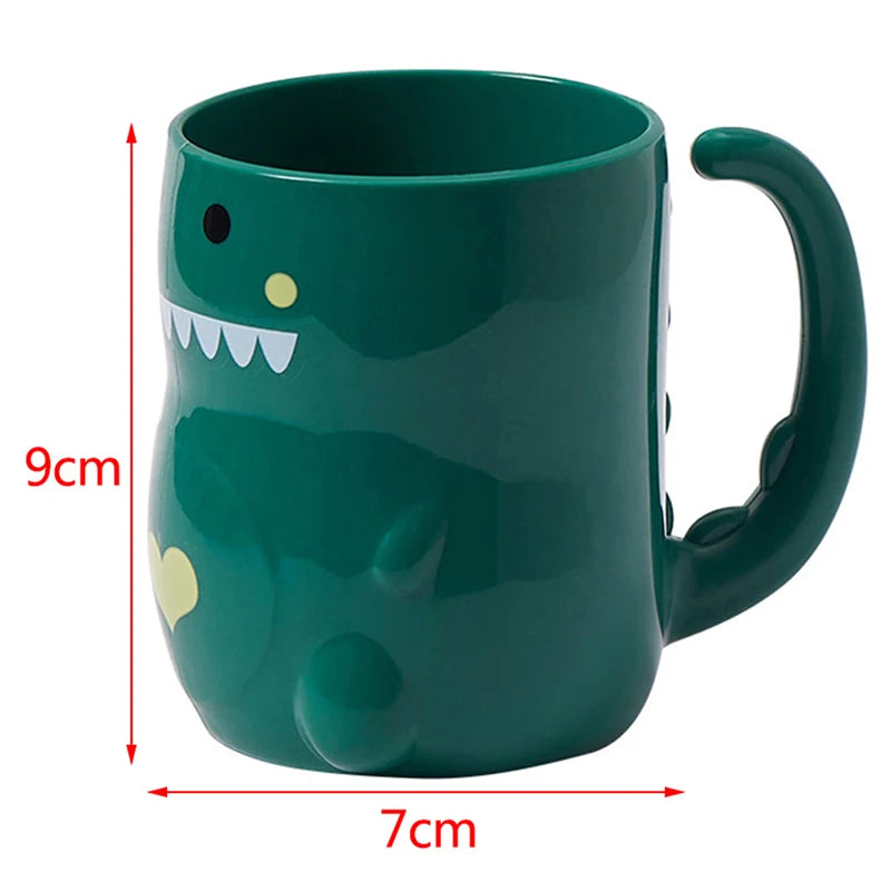 Cute Cat collutorio mug tazza per spazzolino da denti Home Travel Cartoon addensato Wash Cup tazze di plastica