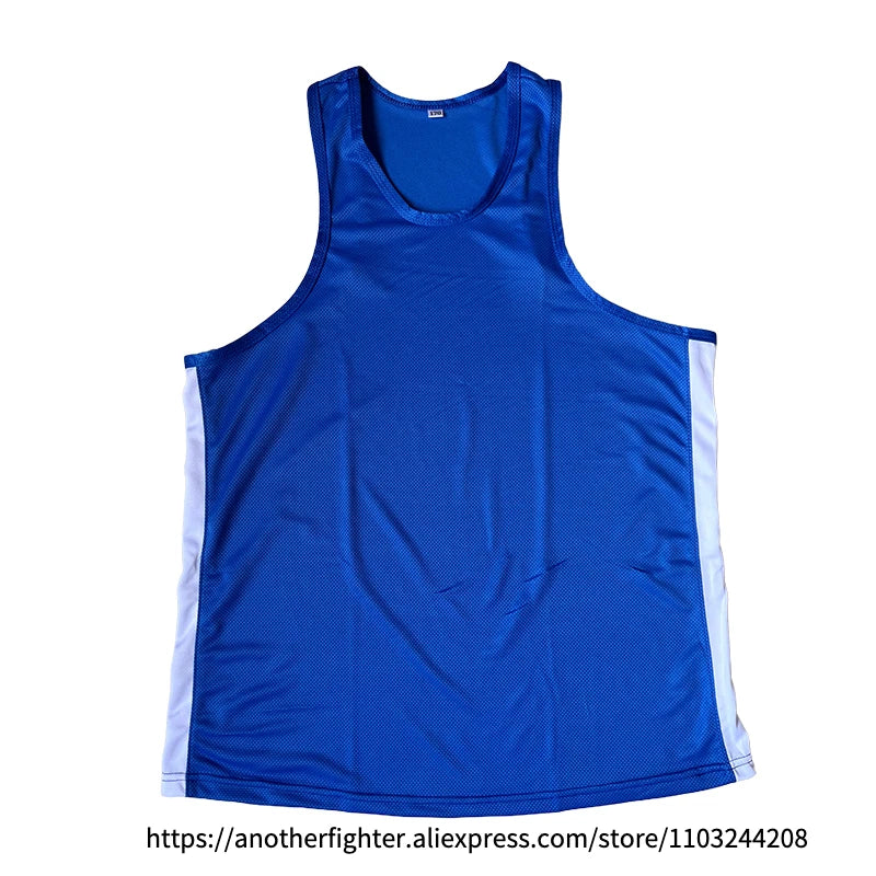 Gilet e pantaloncini da boxe Muay Thai Uomo Donna Bambino Sanda Wushu Arti - immagine 20