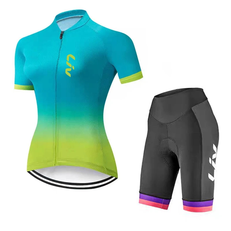 Maglia da ciclismo LIV donna pantaloncini estivi - immagine 15