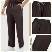 Abbigliamento da lavoro uomo Scrub clinici alla moda Set Uniformi mediche ospedaliere - immagine 5