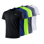 T-shirt da uomo a maniche corte ad asciugatura rapida palestra