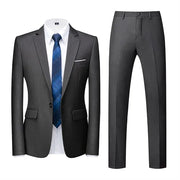 22 colori monopetto abiti da sposa formali abbigliamento uomo moda semplice Business - immagine 10