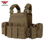 YAKEDA Gilet da allenamento per smontaggio rapido - Mud color